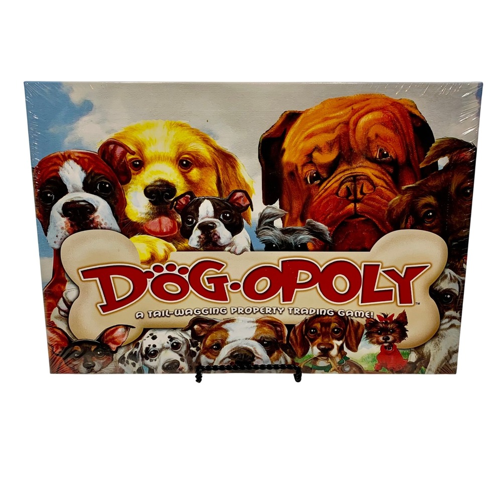 Late‎ for the Sky Dog-Opoly Board Game Dog Theme Property Trading 2-6 Players